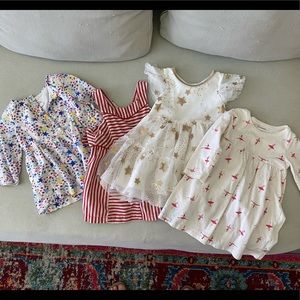 Bundle of four dresses
